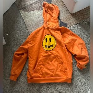 Justin Bieber Drew hoodie orange